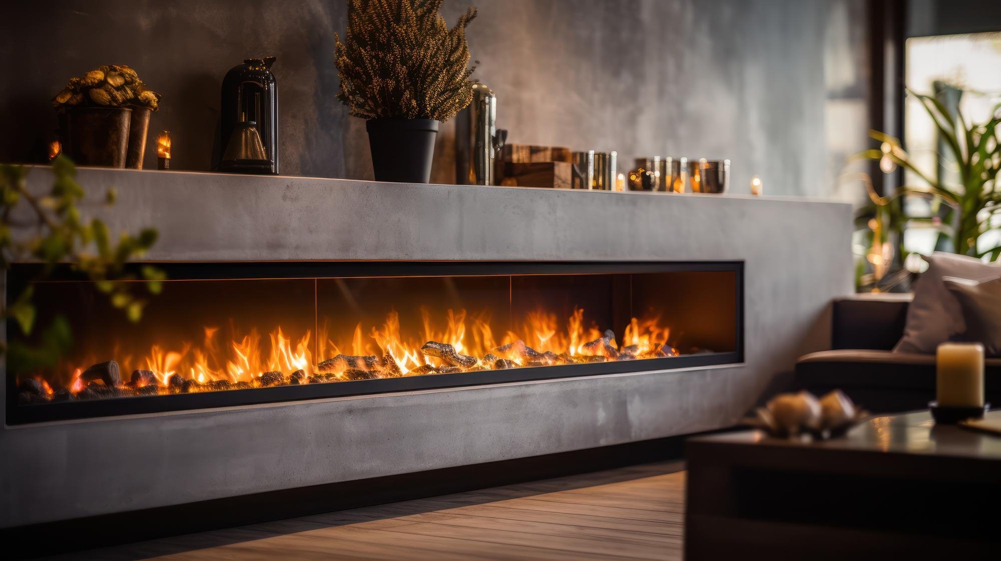Electric fireplaces