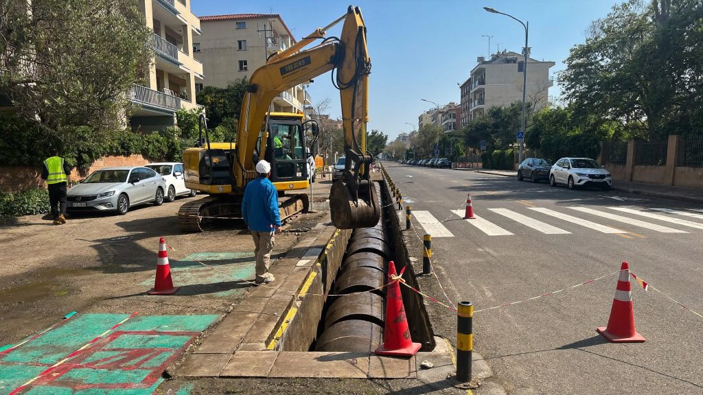 עבודות ניקוז ברחוב הדרים קריית ים
